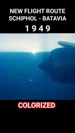 1949 - New Flight Route KLM. Schiphol Batavia See full movie here >> https://youtu.be/0hkxKGr9pZw In 1949, the Royal Dutch Airlines (KLM) resumed its iconic 'Batavia Route' between Schiphol and Batavia (now Jakarta). Following the devastation of the Second World War and the turbulent period of the Indonesian struggle for independence, the re-establishment of this intercontinental connection symbolized a return to the aviation glory of the past. The flights were operated using modern aircraft, in