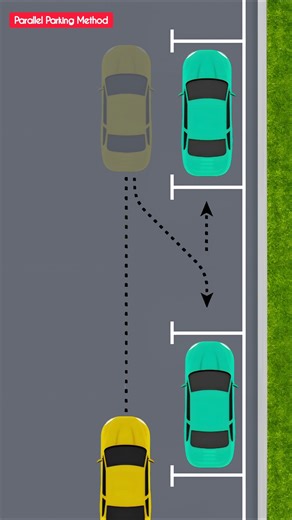 Parallel Parking Method 🚗 | The Correct Way to Parallel Park