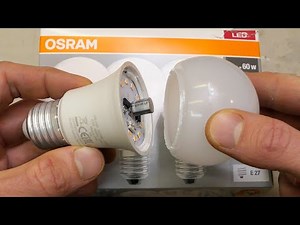 8.5W Osram LED teardown & analysis