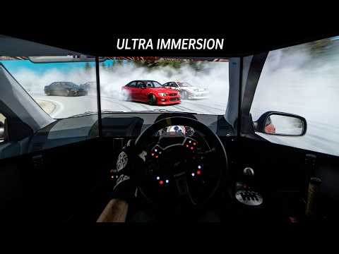 This is what Ultra Realistic Sim Drifting looks like