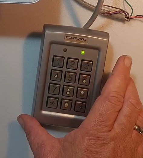 how to add facility code site code to Rosslare AYC-Q54B