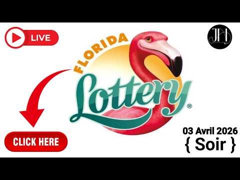 Tiraj Florida En Direct Soir 03 Avril 2026 #Lotteryflorida #resultat #FloridaMidi #boulcho