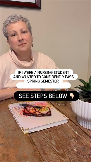 Patti | Nursing Professor + Nurse Practitioner on Instagram: "🚨Here’s what I’d do: 1. Get clear on the course objectives and the learning objectives for each unit or lecture. Once you know the expected end result, you can focus your studying path toward those goals. 2. Scan the required readings, focusing on those learning objectives BEFORE each lecture. 3. Comment or ask a question during lecture when appropriate. This shows the faculty you’re an engaged learner. 4. Review the readings and you