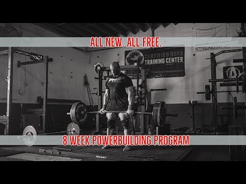 FREE 8 Week Powerbuilding Program