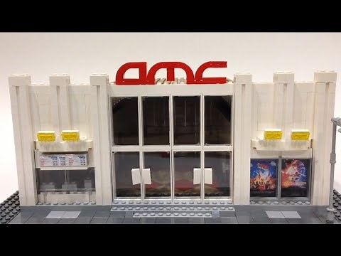 New Lego Custom AMC Movie Theater Review