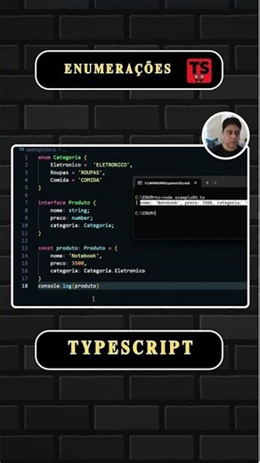 Live TypeScript na Prática: Entendendo Enumerações | ENUM