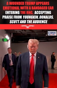 4.9K views · 204 reactions | A wounded Trump appears emotional with a...