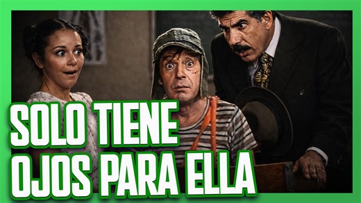 El Chavo gira su silla para ver a Paty durante la clase sin importar cuanto lo regañe el Profesor Jirafales. 👀 #ElChavoDel8 de lunes a viernes a las 2:30 p. m. MEX por #LasEstrellas | El Chavo del 8