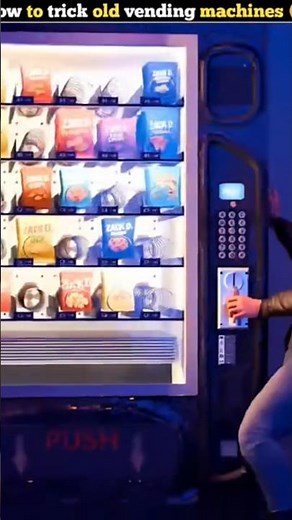 How to trick old vending machines