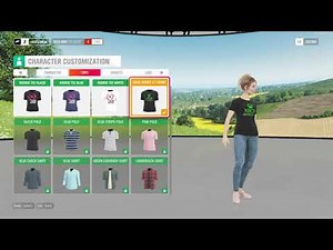 Character Customization - Forza Horizon 4