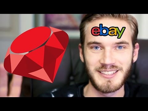 PEWDIEPIE SELLS 50 MILLION RUBY PLAY BUTTON ON EBAY! - ONE OF EBAYS MOST EXPENSIVE ITEMS?!