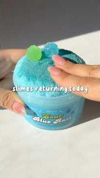 returning slimes available today at 5pm est🫶