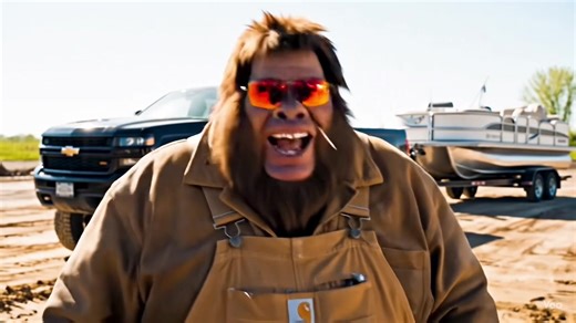 Chevy or ford? We know what we like #veo3 #bluecollar #construction #fyp #foryoupage #bluecollarlife #bigfoot #bigfootvlog #vlog #chevy #ford #truck #bigfootisreal