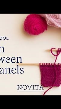 NOVITA KNITTING SCHOOL: Cast-on in Between Two Panels