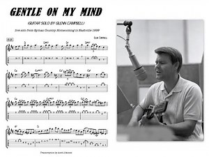 Gentle On My Mind guitar solo by Glen Campbell (Live solo 1999) #guitarsolo #glencampbell
