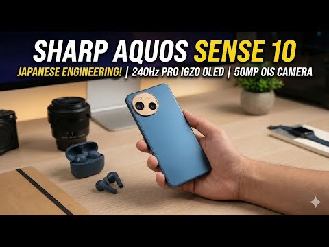 Sharp Aquos Sense 10; The Compact Powerhouse with a 240Hz Display & MIL STD Toughness