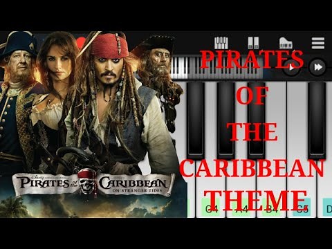 |Pirates of the Caribbean Theme|Captain Jack Sparrow BGM|Perfect Piano|Piano Notes|