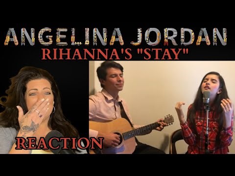 SHE'S NOT HUMAN!....ANGELINA JORDAN | (RIHANNA) "STAY" | REACTION