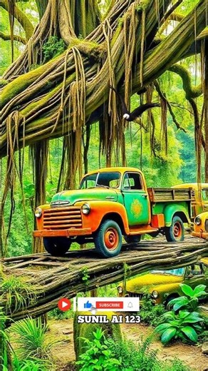 AI TRAVEL EXPLORING||Abandoned mysterious jungle cars||#shortvideo #shortsviral #shortsfeed