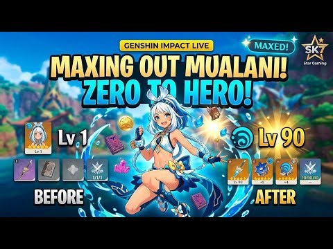 Chilling & Upgrading My Team! Genshin Impact Hangout