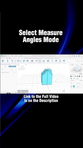 How to measure angles precisely and accurately #3dmodelling #3ddesign