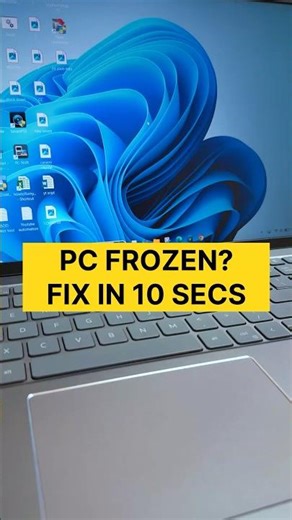 Fix Frozen PC in 10 Seconds ⚡ Secret Windows Emergency Restart Trick