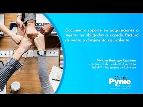 Curso virtual - Documento soporte a no obligados a facturar en ContaPyme®