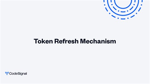 Token Refresh Mechanism