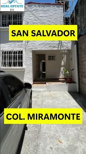VENTA DE CASA EN SAN SALVADOR EL SALVADOR #sansalvador #elsalvador #ventacasa #bienesraices #casa