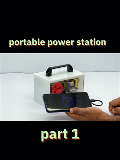Making Diy Portable Power Station. #fyp #viral #trending #foryopage #tiktoktrend