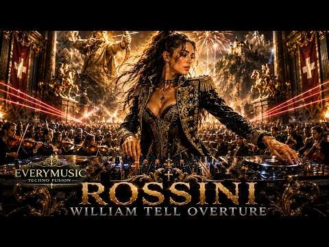 ROSSINI — William Tell Overture | Epic Orchestra Techno | Cinematic Melodic Techno Remix | 128 BPM