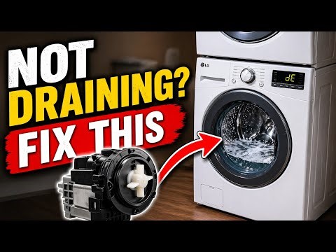 LG Washer Not Draining? EASY Fix (No Disassembly Needed!
