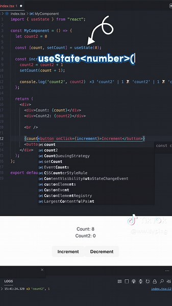 State คืออะไร ? เขียน React กันเถอะ ep.5 #javascript #programming #สอนเขียนโปรแกรม #เขียนโปรแกรม #webdeveloper #webdevelopment #coding #เขียนโค้ด #โปรแกรมเมอร์ #โปรแกรมเมอร์ที่รัก #reactjs