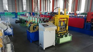[Hot Item] High-Precision C Purlin Section Cold Roll Forming Machine with Punch Hole Sevice Machine