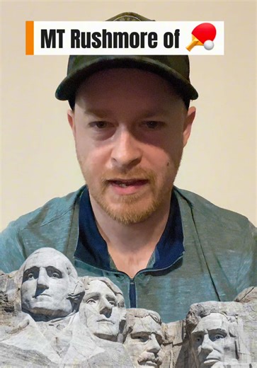 My Mount Rushmore of table tennis legends, who are you choosing? ✌️ #tabletennis #pingpong #malong #waldner #legends