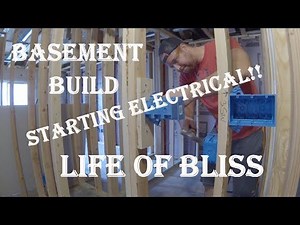 Basement Build 5 | Rough In Electrical