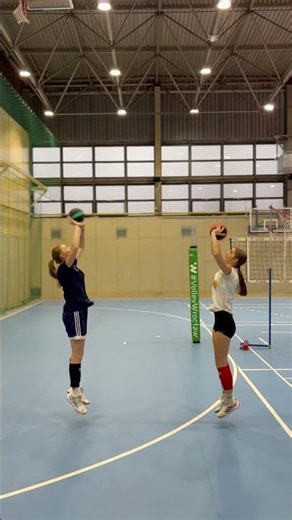 Rozgrywająca #volleyball #volley #setter #training