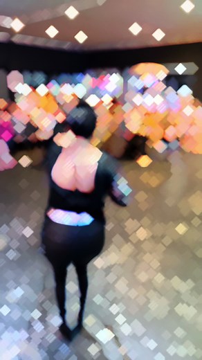 Jazz Dance Competition: All Black Evening, Live Band on Stage