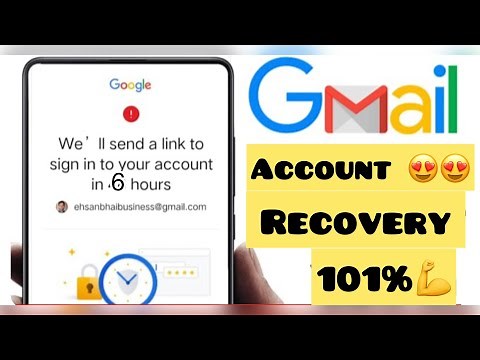 we'll send a link to sign in to your account in 6 hours | email recovery without phone number