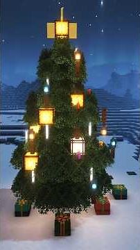 Minecraft Christmas Tree Build 🎄 | Easy Tutorial