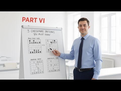 3 Checkmate patterns you MUST know VI