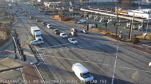 News Release: Tractor-Trailer Hit and Run Gwinnett County Police have identified and charged the driver of a tractor-trailer in a dangerous hit and run accident. On January 28, the driver of a silver passenger car crossed over the I-85 overpass on Pleasant Hill Road. As the vehicle approached Venture Parkway a tractor-trailer attempted to change lanes to the right and struck the car causing it to spin in front of the truck. The tractor-trailer pushed the car through two intersections before comi