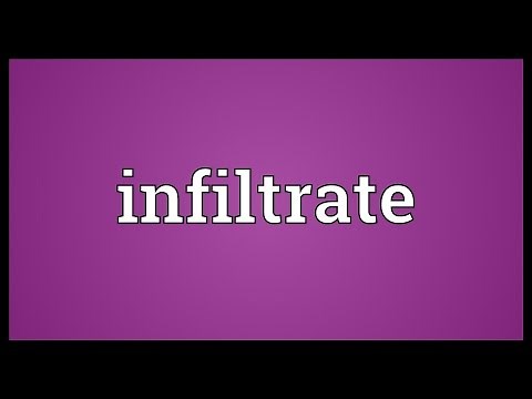 Infiltrate Meaning