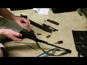 Chiappa 9mm M1 Carbine disassembly (With bolt removal)