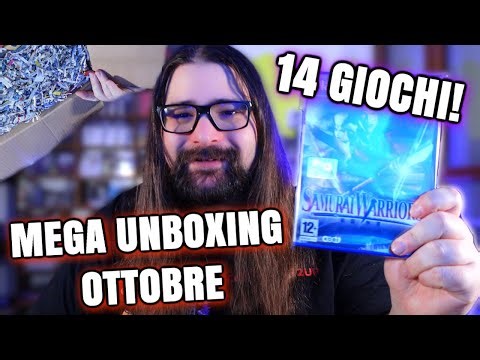 MEGA UNBOXING RETROGAMING OTTOBRE 2025 