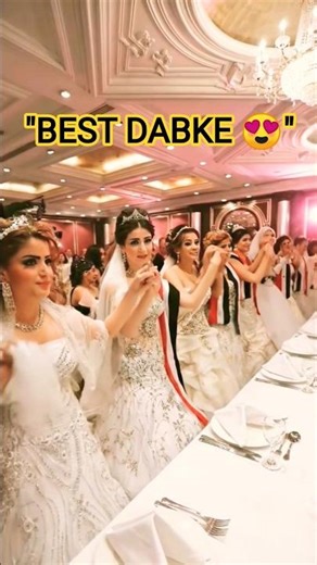 Beautiful Girls Dabke Dance 💃 Wedding Vibes ✨ #Shorts