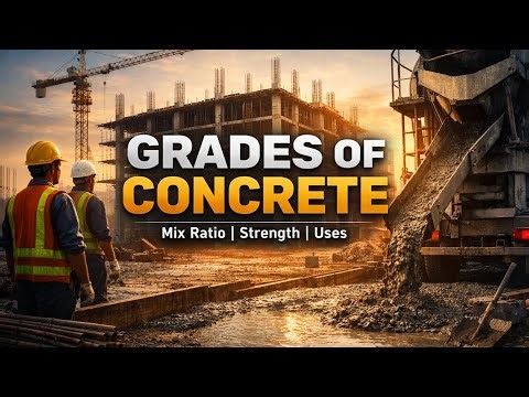 Concrete Grades Explained (M5 to M20) | Mix Ratio, Aggregate Size & Uses ( Part 1) #ConcreteMixRatio
