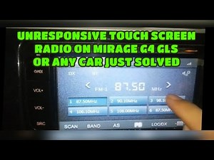 DIY 8 I HOW TO FIX UNRESPONSIVE CAR RADIO - TOUCH SCREEN TFT MONITOR #RADIO #TFTMONITOR #CAR