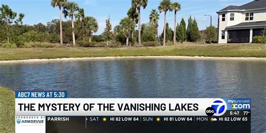 WWSB ABC7 News at 5:30pm - Vanishing lakes
