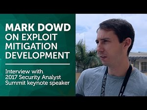 Mark Dowd on Exploit Mitigation Development